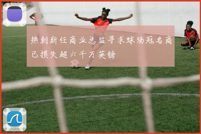 热刺新任商业总监寻求球场冠名商已损失超六千万英镑